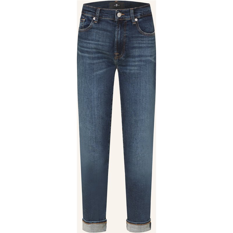 7 For All Mankind Skinny Jeans Relaxed Skinny blau