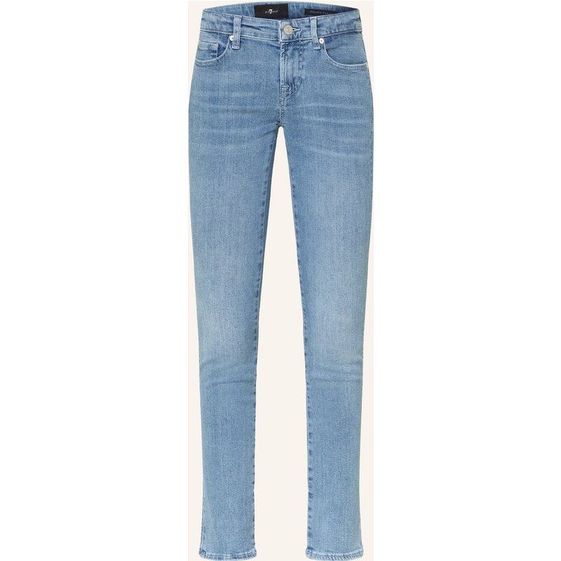 7 For All Mankind Skinny Jeans Iceflow blau