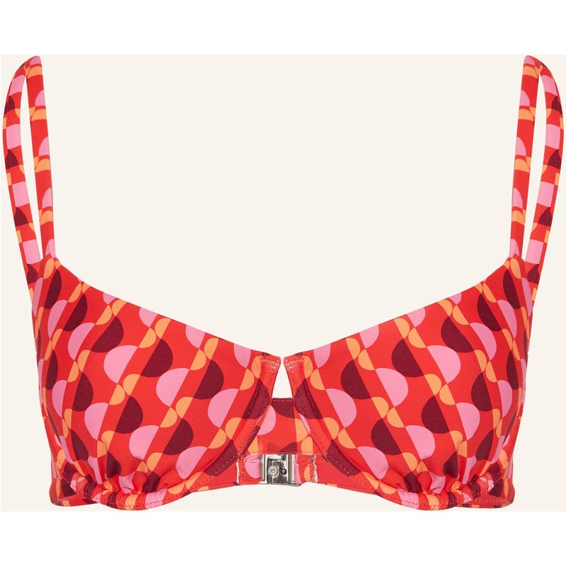 Seafolly Bügel-Bikini-Top Sorrento Flame rot