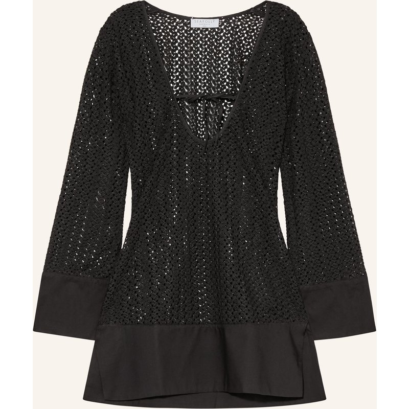 Seafolly Strandkleid schwarz