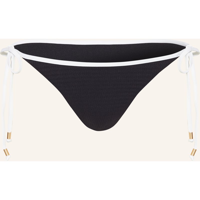 Seafolly Triangel-Bikini-Hose Beach Bound schwarz