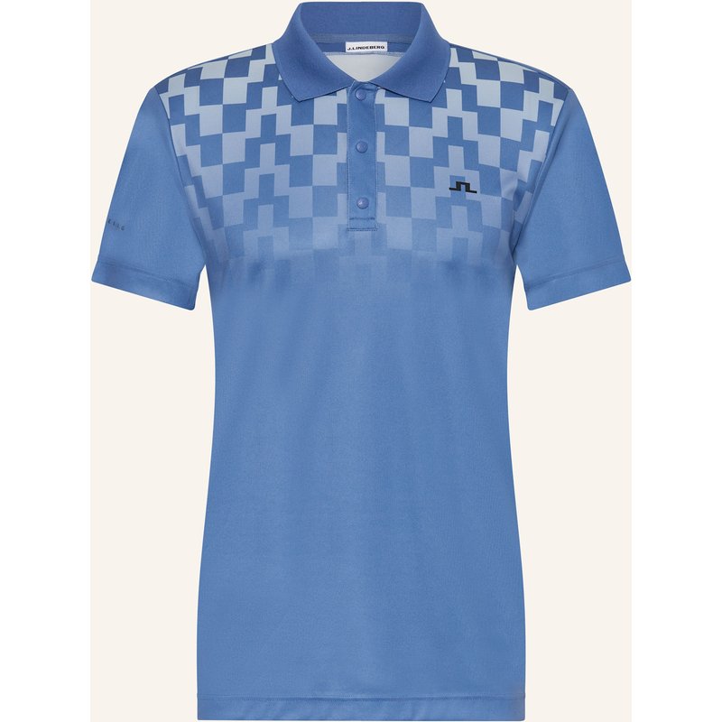 J.Lindeberg Funktions-Poloshirt blau