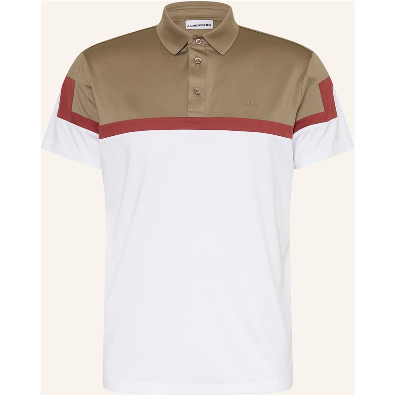 J.Lindeberg Funktions-Poloshirt weiss