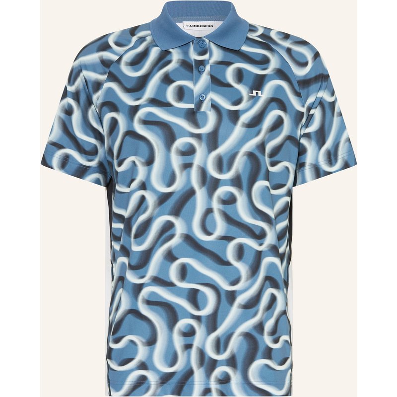 J.Lindeberg Funktions-Poloshirt blau