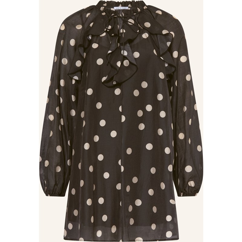 Mrs & Hugs Kleid Mit Volants schwarz