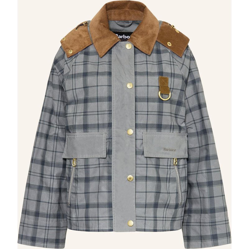 Barbour Jacke Carnforth Mit Abnehmbarer Kapuze blau