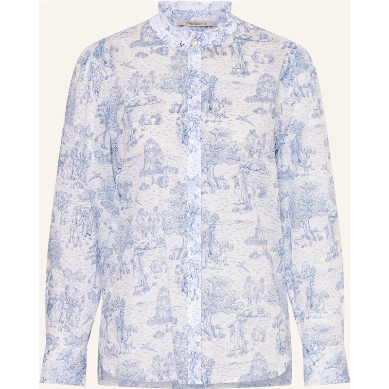Barbour Bluse Wisteria blau