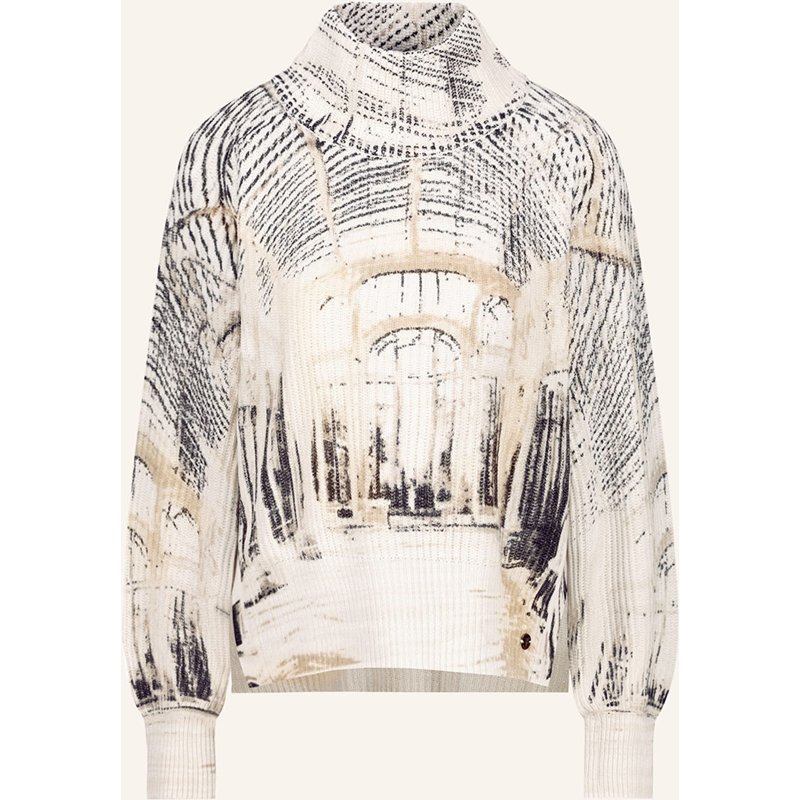 Monari Pullover Mit Glitzergarn beige
