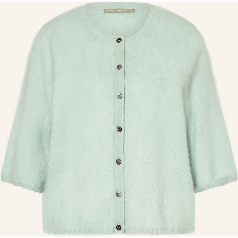 (The Mercer) N.Y. Strickjacke Aus Cashmere Mit 3/4-Arm gruen