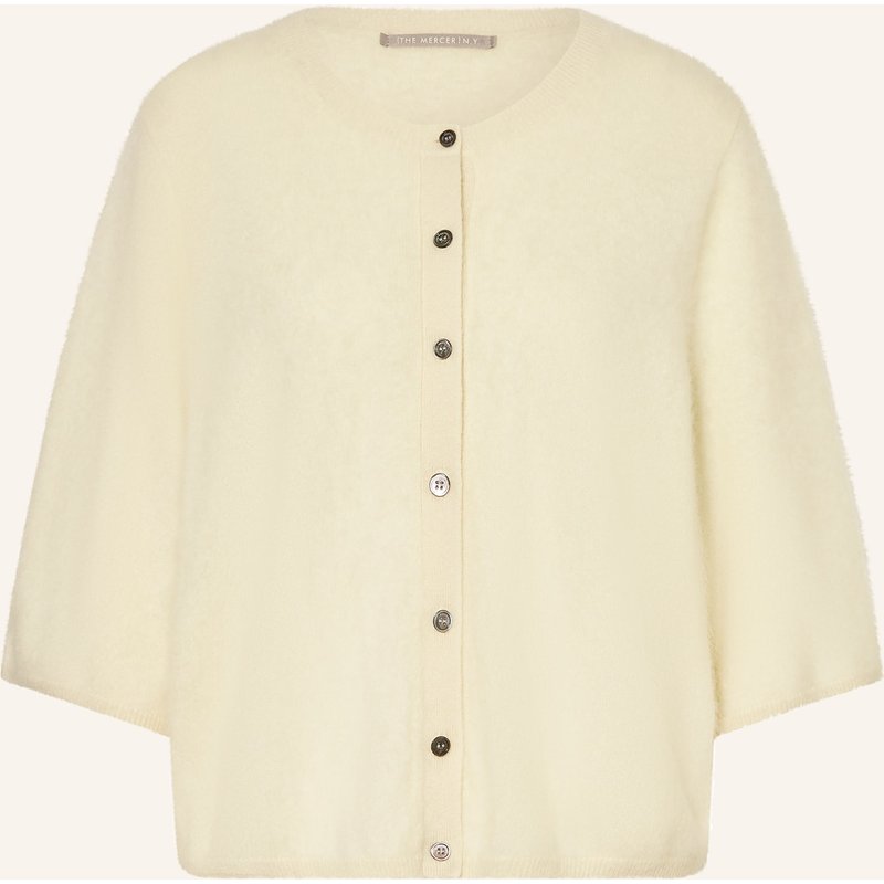 (The Mercer) N.Y. Strickjacke Aus Cashmere Mit 3/4-Arm gelb