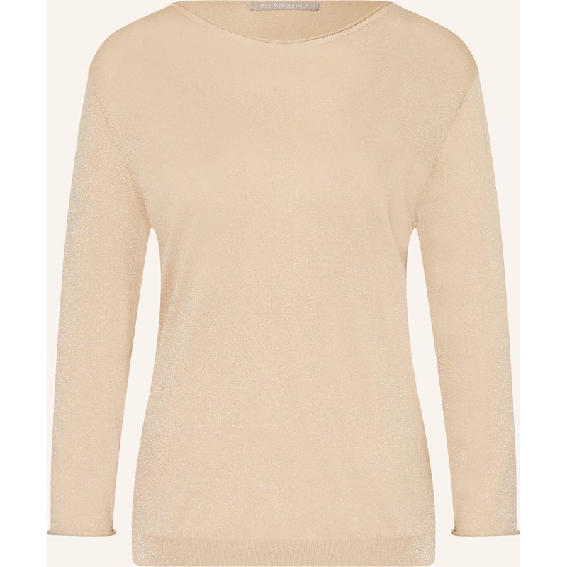 (The Mercer) N.Y. Pullover Mit Glitzergarn gold