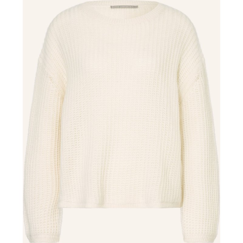 (The Mercer) N.Y. Cashmere-Pullover weiss
