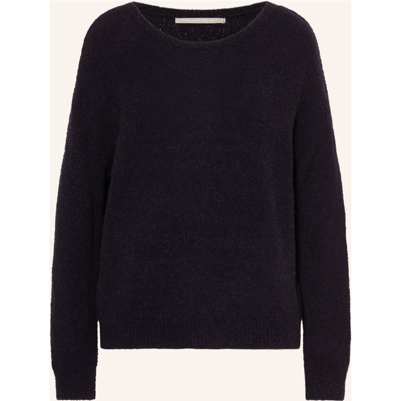 (The Mercer) N.Y. Bouclé-Pullover blau