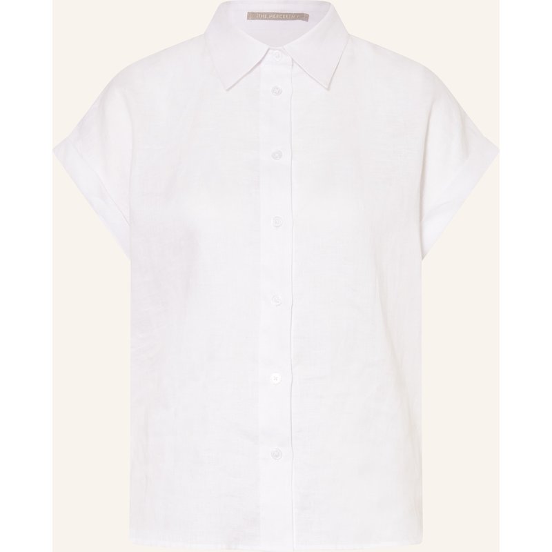 (The Mercer) N.Y. Hemdbluse Aus Leinen weiss
