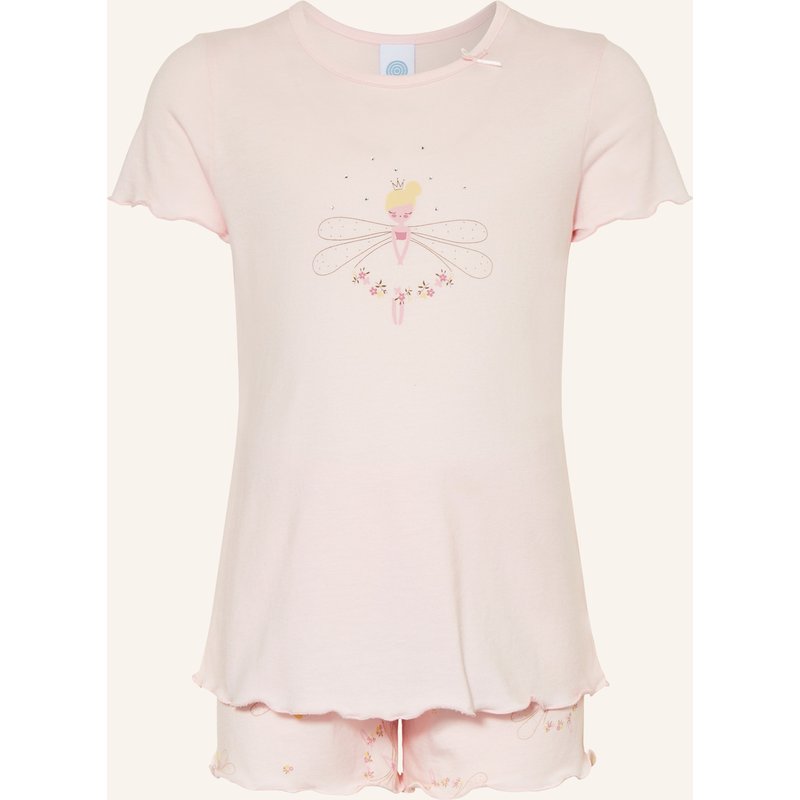 Sanetta Shorty-Schlafanzug Mit Schmucksteinen rosa