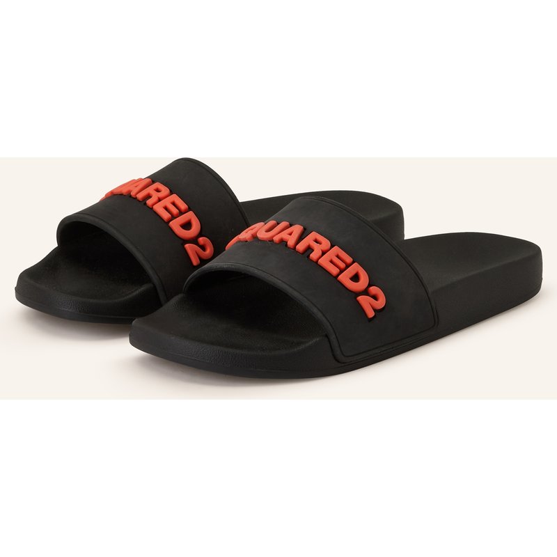dsquared2 Pantoletten schwarz