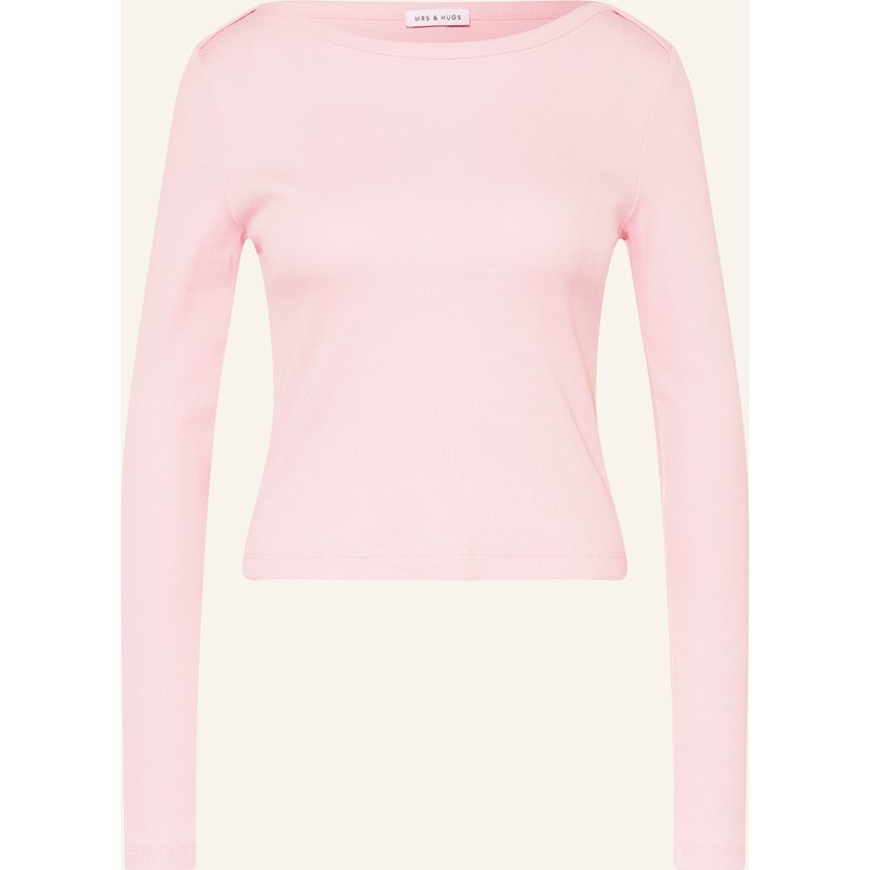 Mrs & Hugs Longsleeve rosa