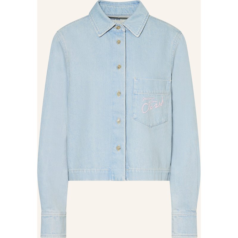 Closed Jeansbluse blau