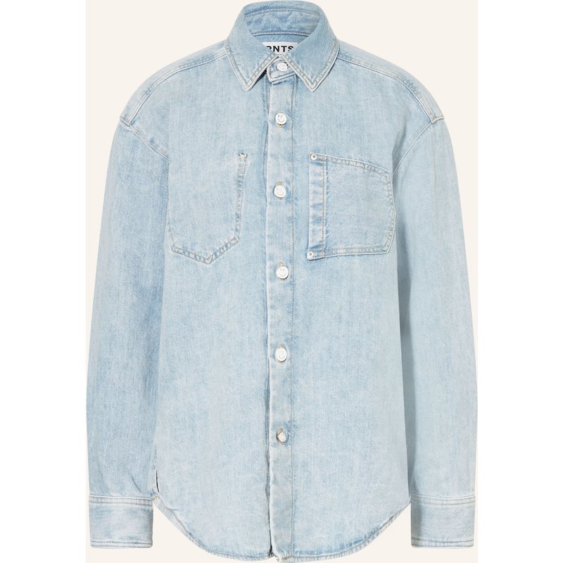 Pnts Jeansbluse The Suit Up blau