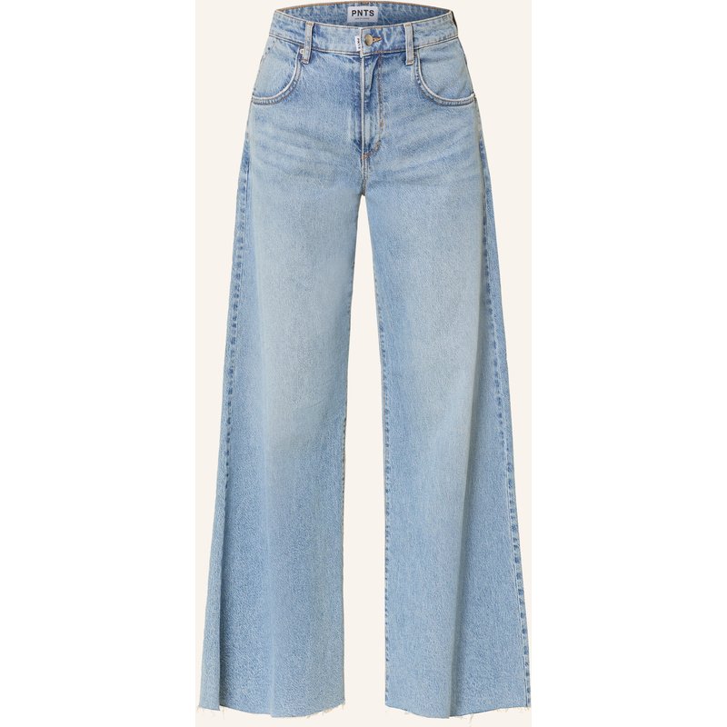 Pnts Wide Leg Jeans The Hip Hop blau