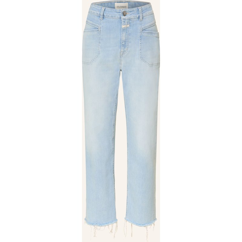 Closed Cropped-Jeans Mira-X blau
