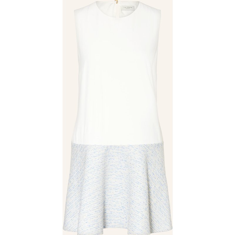 Ted Baker Kleid Acadiem Im Materialmx Mit Glitzergarn blau