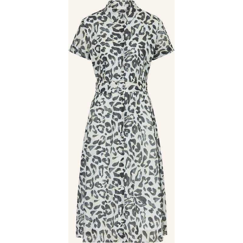 Catnoir Hemdblusenkleid blau