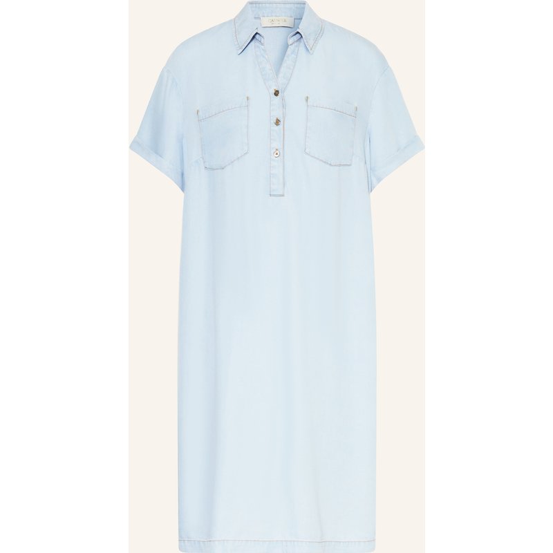 Catnoir Kleid In Jeansoptik blau