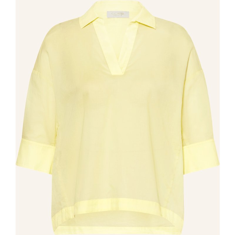 Catnoir Blusenshirt Mit 3/4-Arm gelb