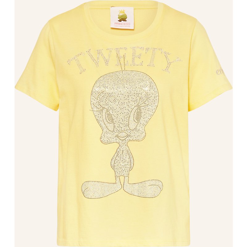 Princess Goes Hollywood T-Shirt Mit Schmucksteinen gelb