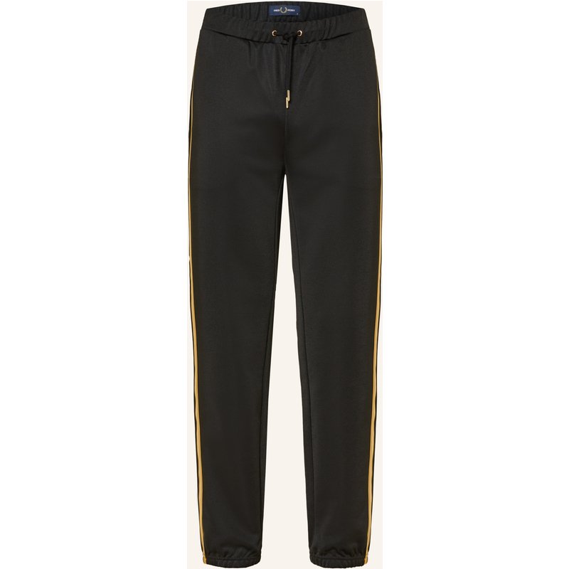 Fred Perry Hose Im Jogging-Stil Regular Fit Mit Galonstreifen schwarz