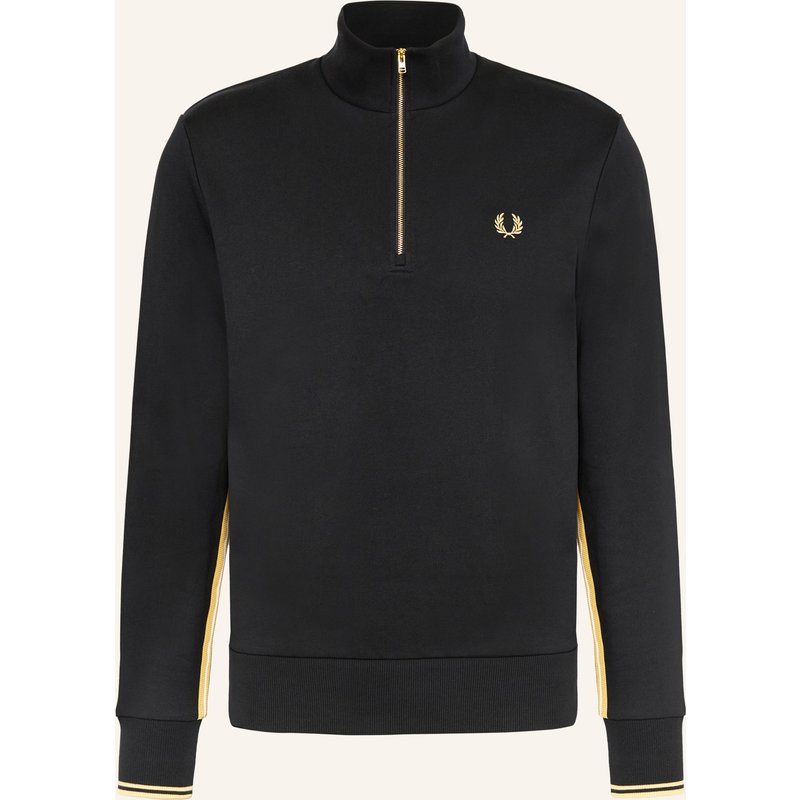 Fred Perry Sweat-Troyer schwarz