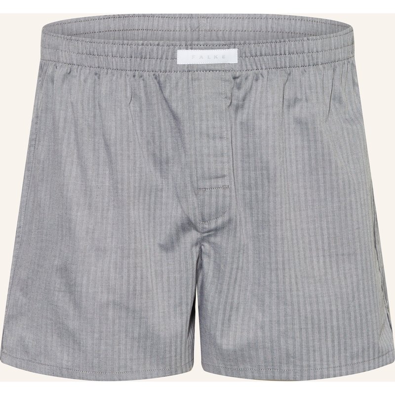 Falke Web-Boxershorts Daily Woven grau