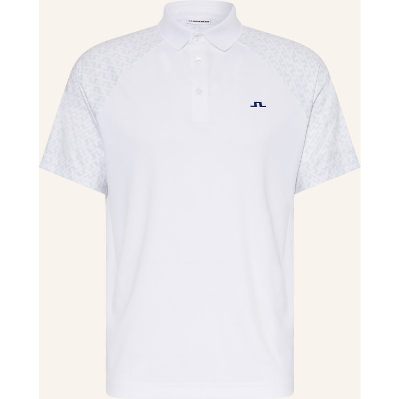 J.Lindeberg Funktions-Poloshirt weiss