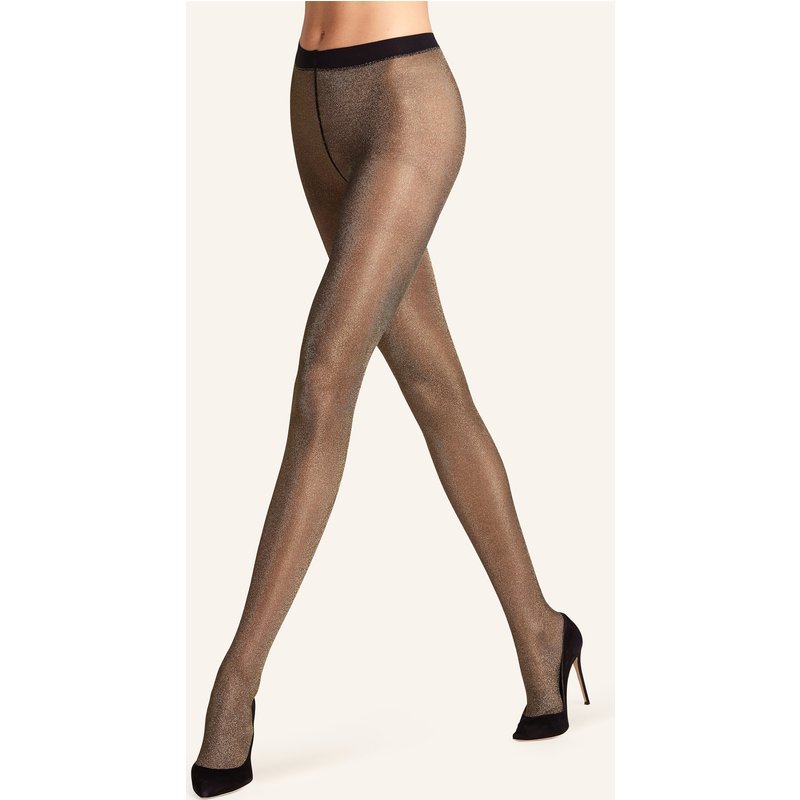Falke Feinstrumpfhose Glitter Mit Glitzergarn schwarz