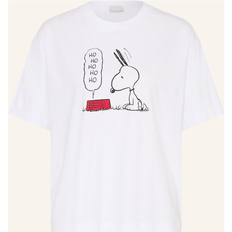 Mey Schlafshirt Serie Mey X Peanuts weiss
