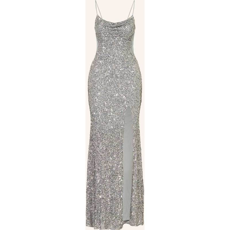 Hey Kyla Abendkleid Mit Pailletten silber