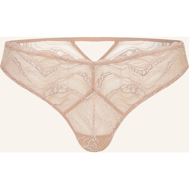 Calvin Klein Slip Sensual Stretch Lace beige