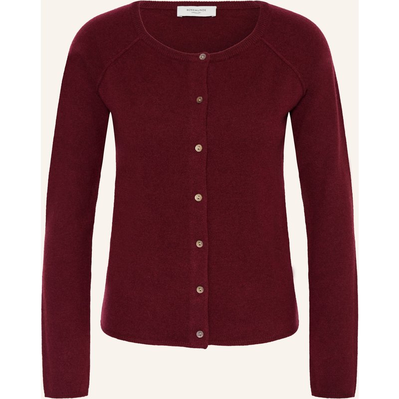 Rosemunde Strickjacke Laica Mit Cashmere rot