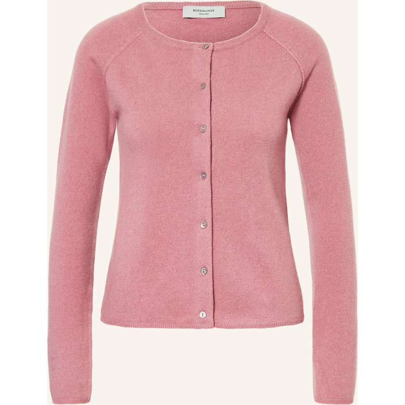 Rosemunde Strickjacke Laica Mit Cashmere rosa