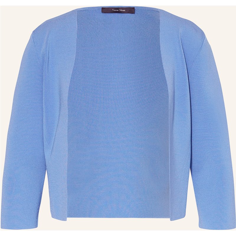 Vera Mont Bolero Mit 3/4-Arm blau