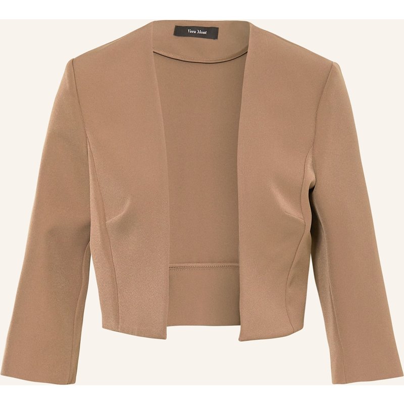 Vera Mont Bolero Mit 3/4-Arm braun
