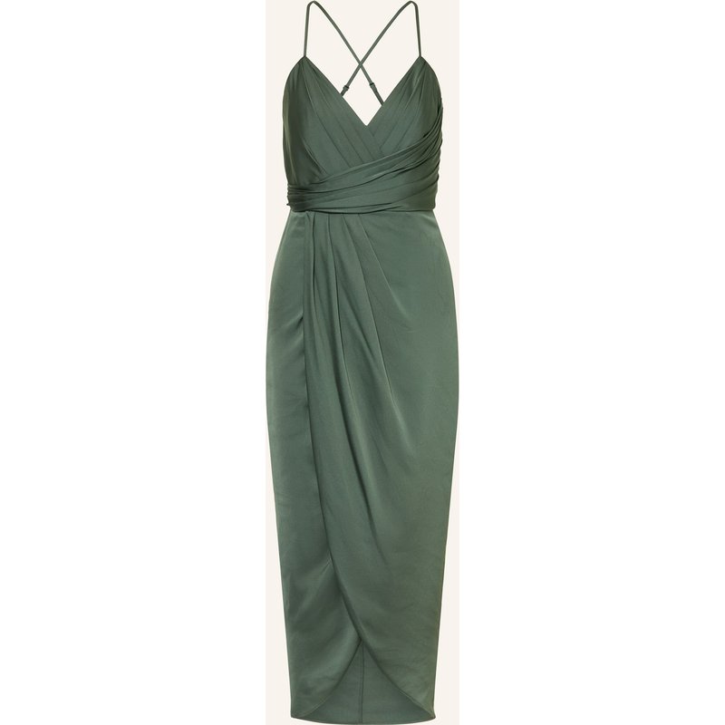 V By Vera Mont Cocktailkleid Aus Satin gruen