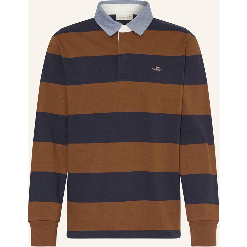 Gant Rugbyshirt braun