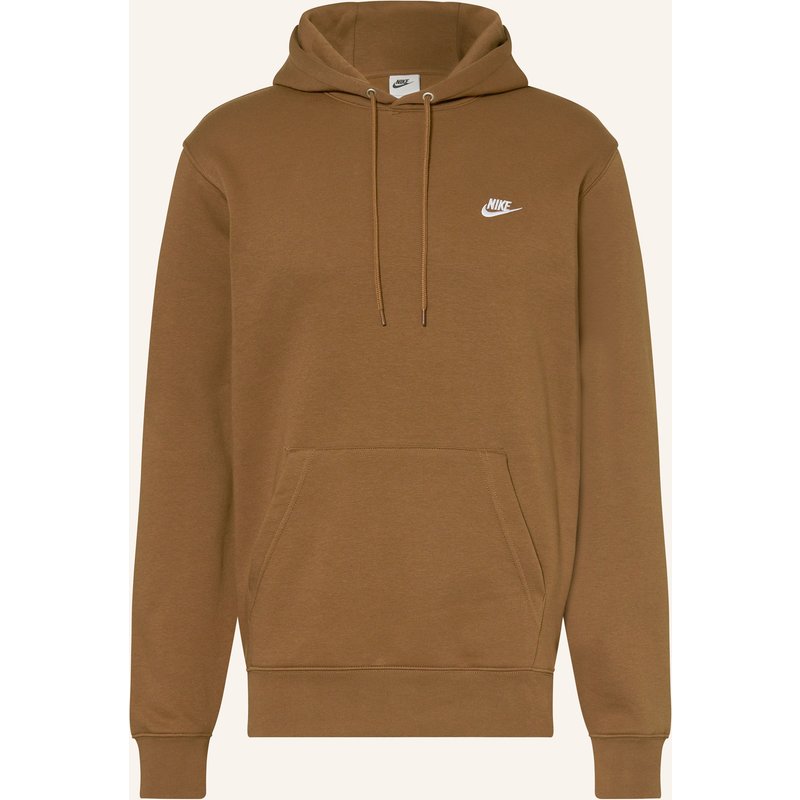 Nike Hoodie Club braun