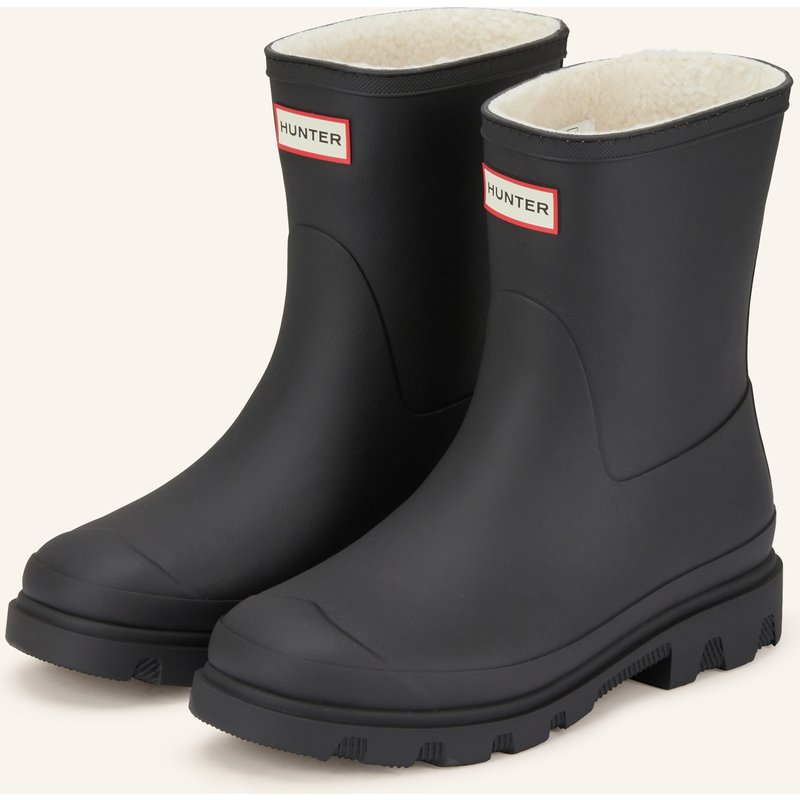 Hunter Boots Downpour Short schwarz