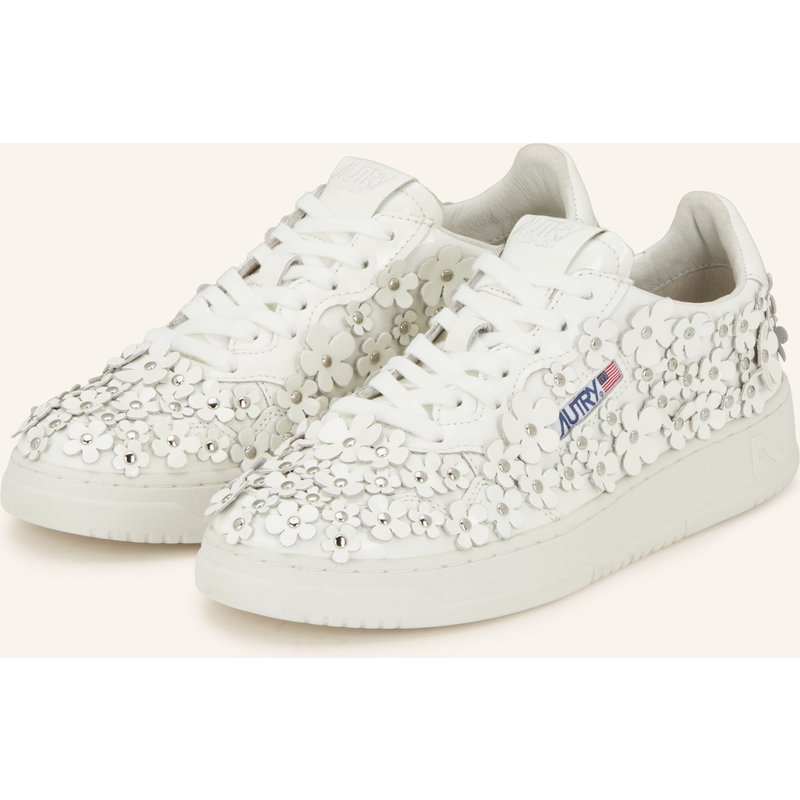 Autry Sneaker Medalist Low Blooming weiss