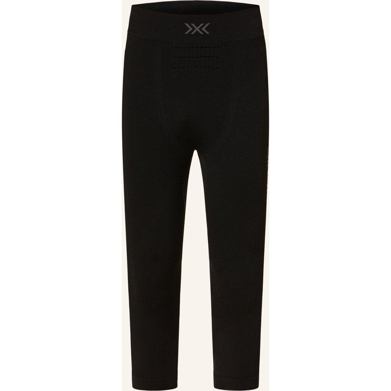 X-Bionic Funktionswäsche-Hose Mightywool Mit Merinowolle Und Verkürzter Beinlänge schwarz