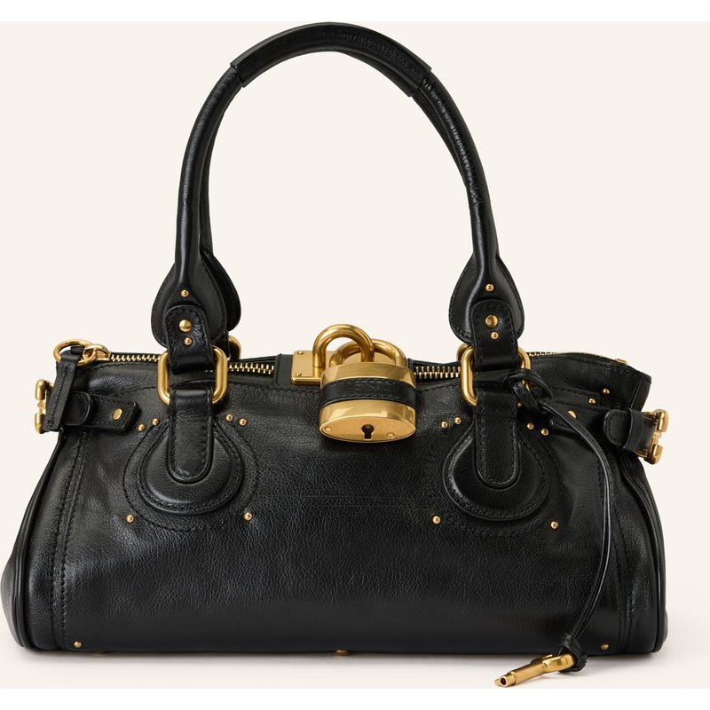 Chloé Schultertasche Paddington schwarz