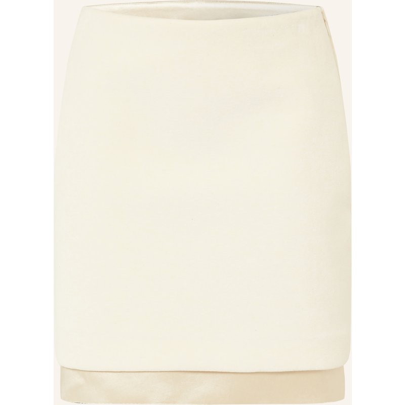 Jil Sander Samtrock weiss